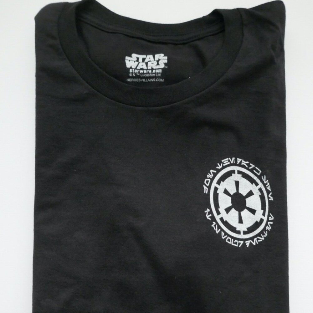 Star Wars Darth VADER Darth MAUL SIDIOUS VILLAINS SITH LORDS Medium Shirt Disney